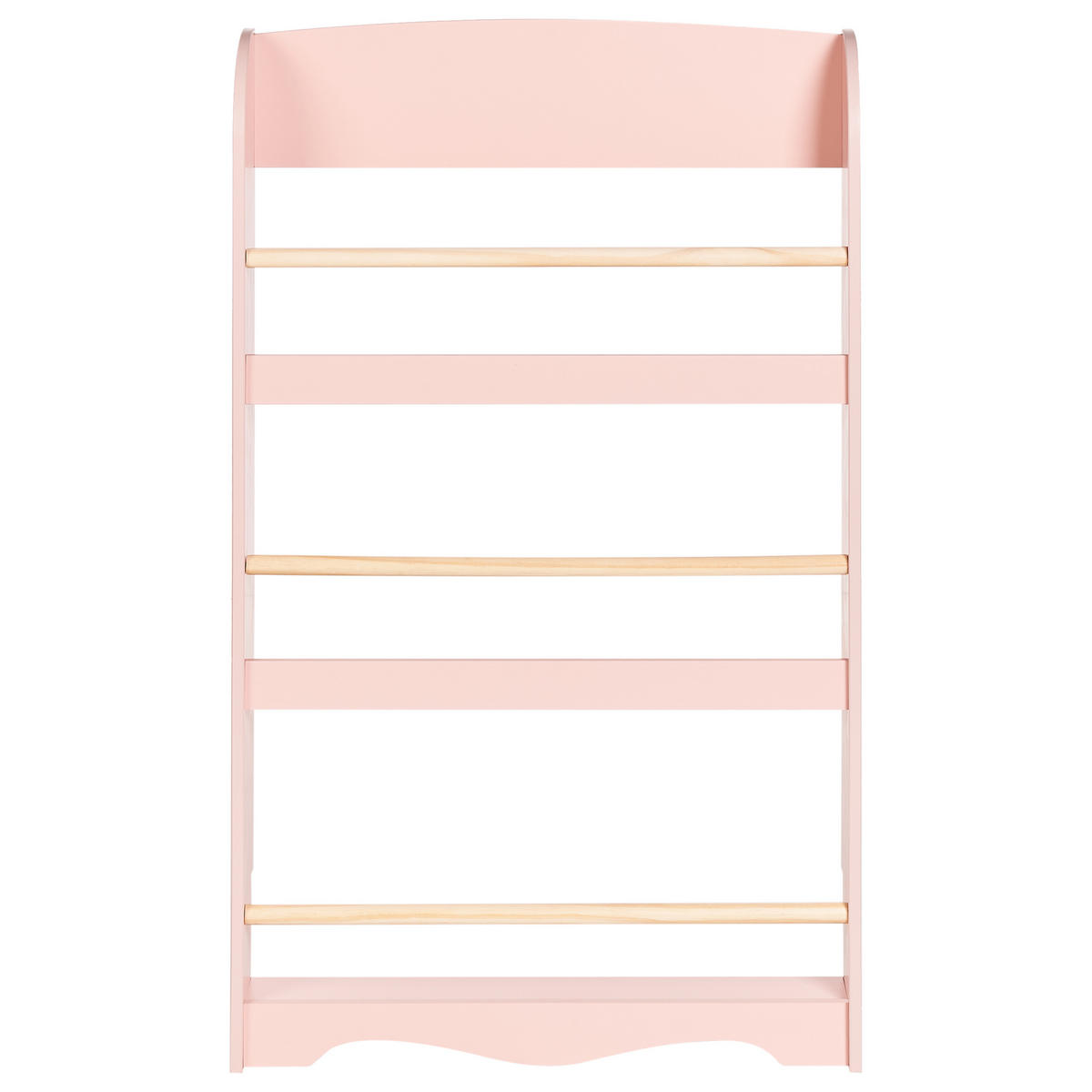 RAFT DE PERETE 100 cm roz pastel Liloet - roz aprins, compozit lemnos (60/100/12cm) - Beliani