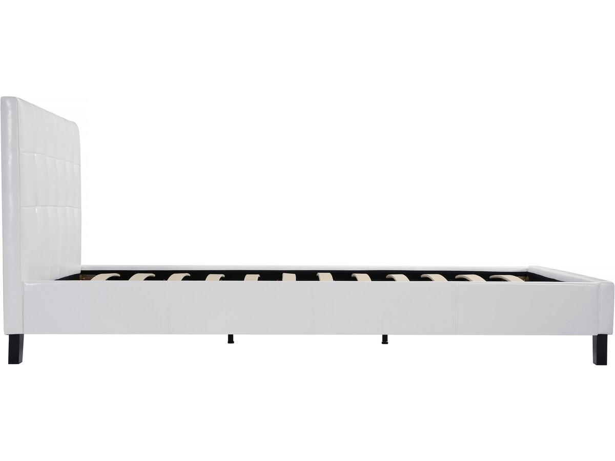 BETT julia weiss - Weiß, Kunststoff (160/200cm) - Habitat Garten