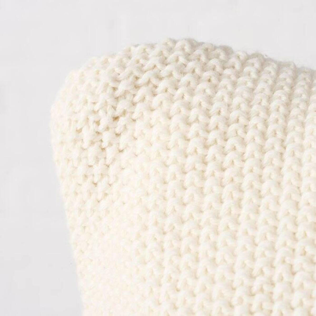 ZIERKISSEN Joulu 50/50 cm - Beige, Naturmaterialien (50/16/50cm) - Boltze Home