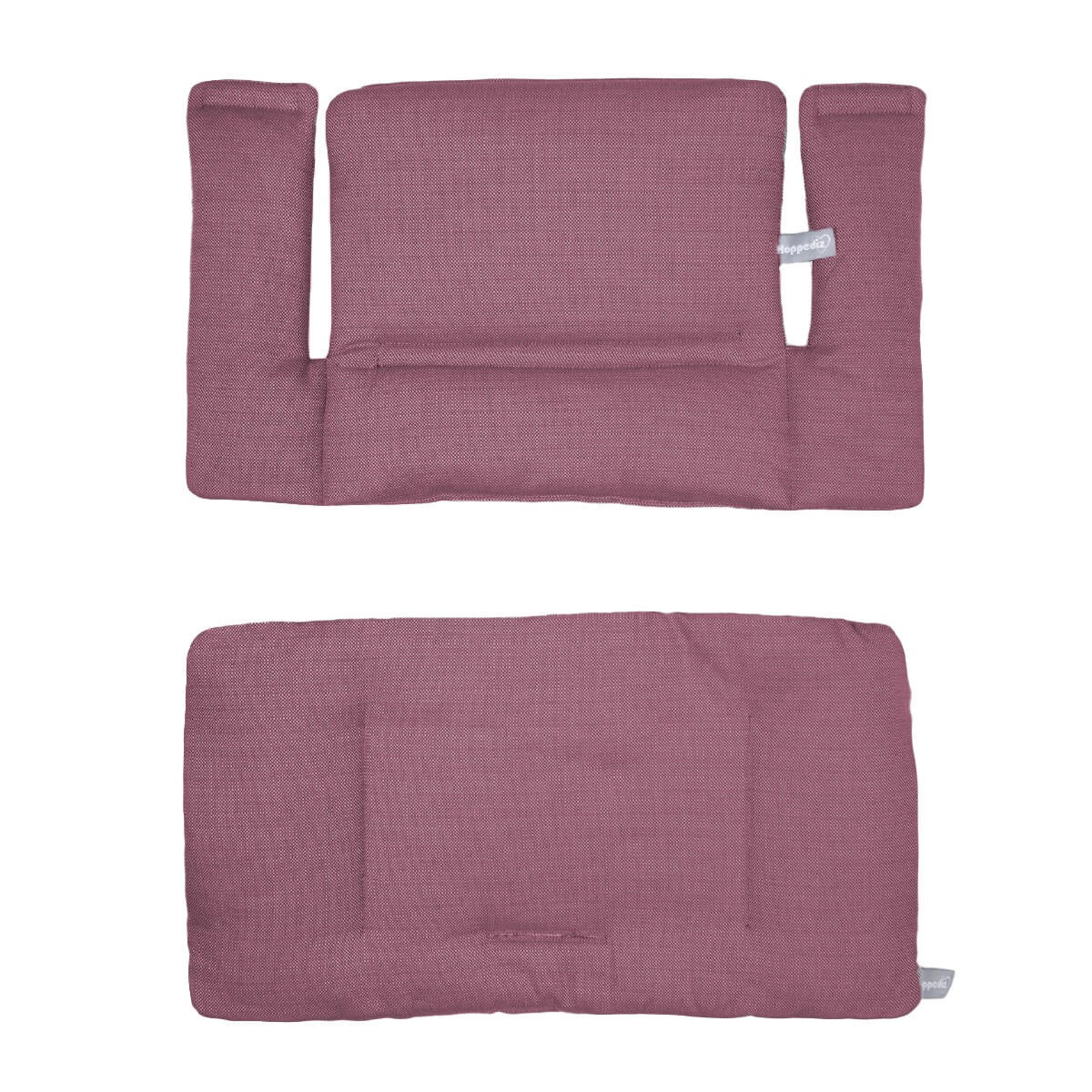 KINDERSTUHLPOLSTER Hochstuhl Sitzkissen Set für Stokke Tripp Trapp - Pink, Textil (27/7/38cm) - Hoppediz