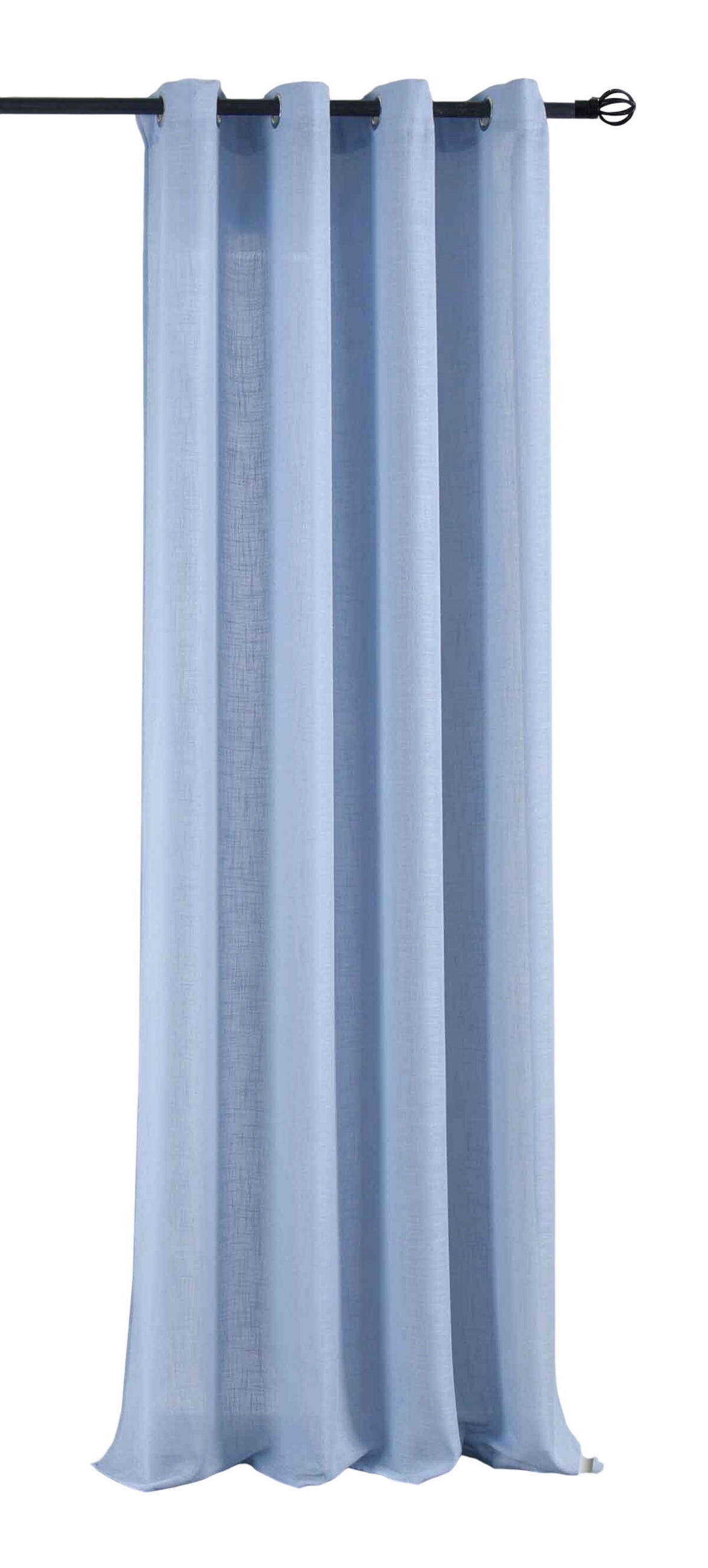 VORHANG »Essen« HxB 245x145 cm Blau - Blau, Textil (145/245cm) - Gardinenbox