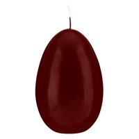 EIKERZEN XL Klarlack Bordeaux 140 x Ø 100 mm, 2 Stück - Bordeaux, Paraffin (10/14/14cm) - Kopschitz Kerzen
