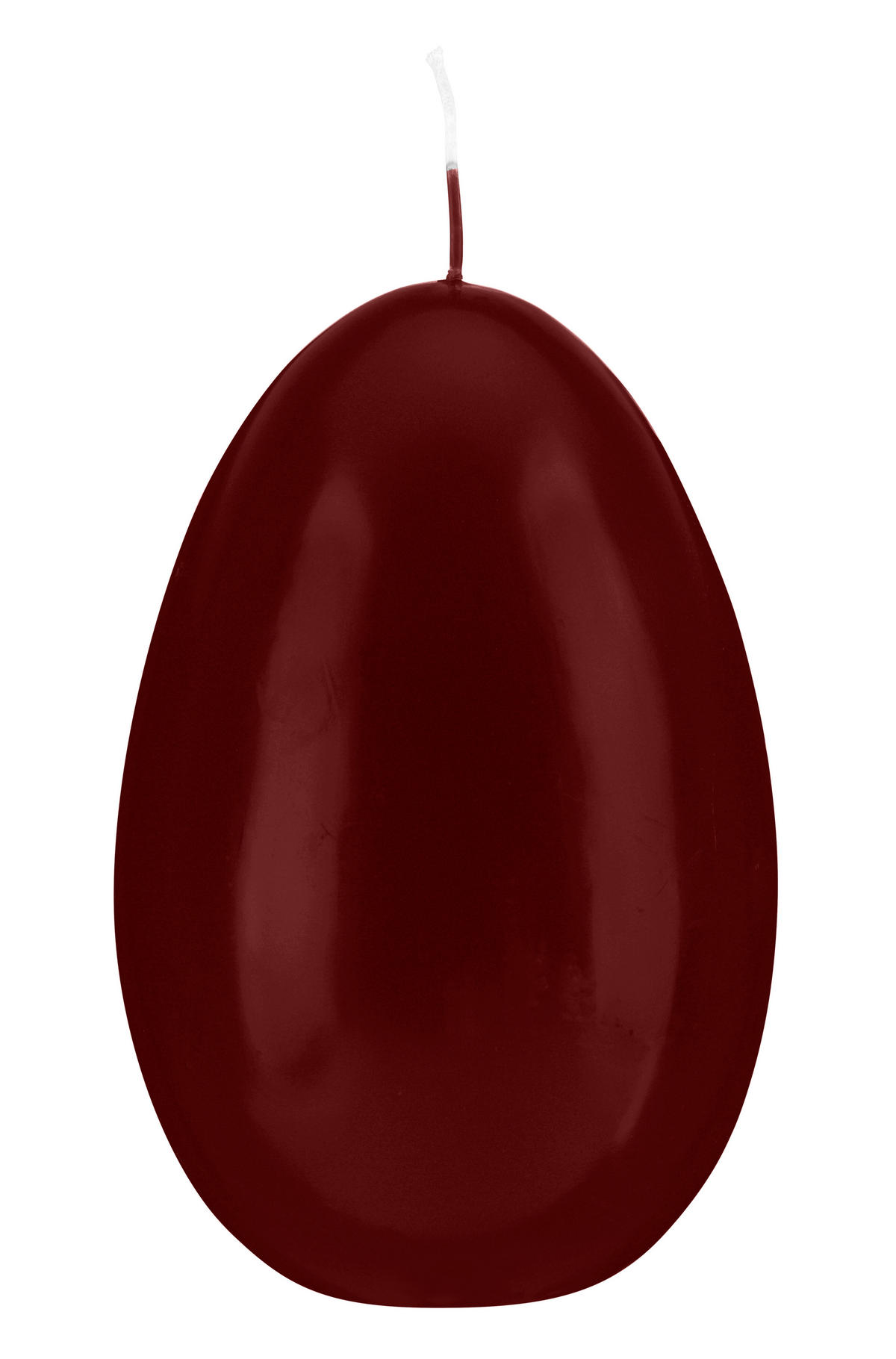 EIKERZEN XL Klarlack Bordeaux 140 x Ø 100 mm, 2 Stück - Bordeaux, Paraffin (10/14/14cm) - Kopschitz Kerzen