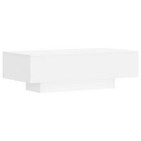 COUCHTISCH Weiss 100/49,5/31 Cm Holzwerkstoff - Weiß, Holzwerkstoff (100/49.5/31cm) - vidaXL