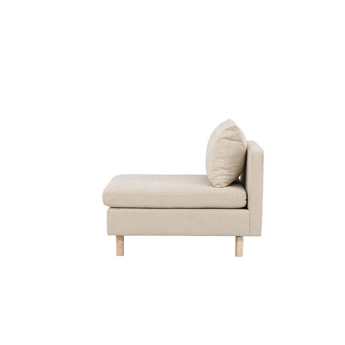 SOFA, Zero, Beige, Stoff, 94 x 102 x 83 cm - Beige, Textil (94/83/102cm) - ebuy24