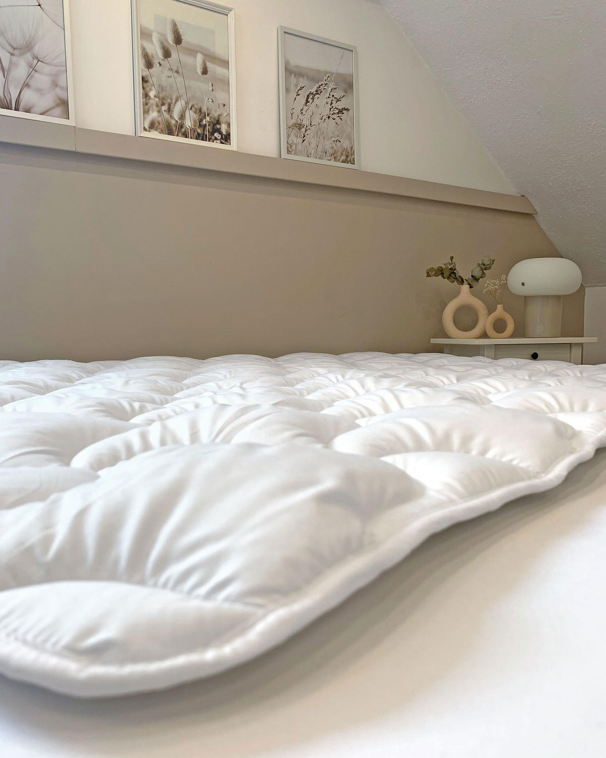 BETTDECKE, 100% Polyester - Weiß, Textil (135/200cm) - Zollner