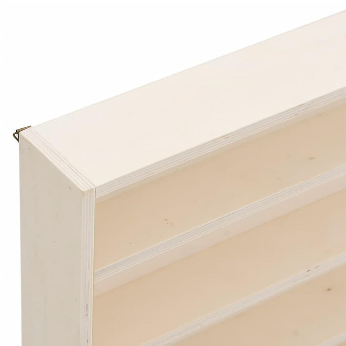 SAMMLERVITRINE Aus Holz Mit Türen 40/8,5/37 Cm - Braun, Holz (8.5/37/40cm) - vidaXL