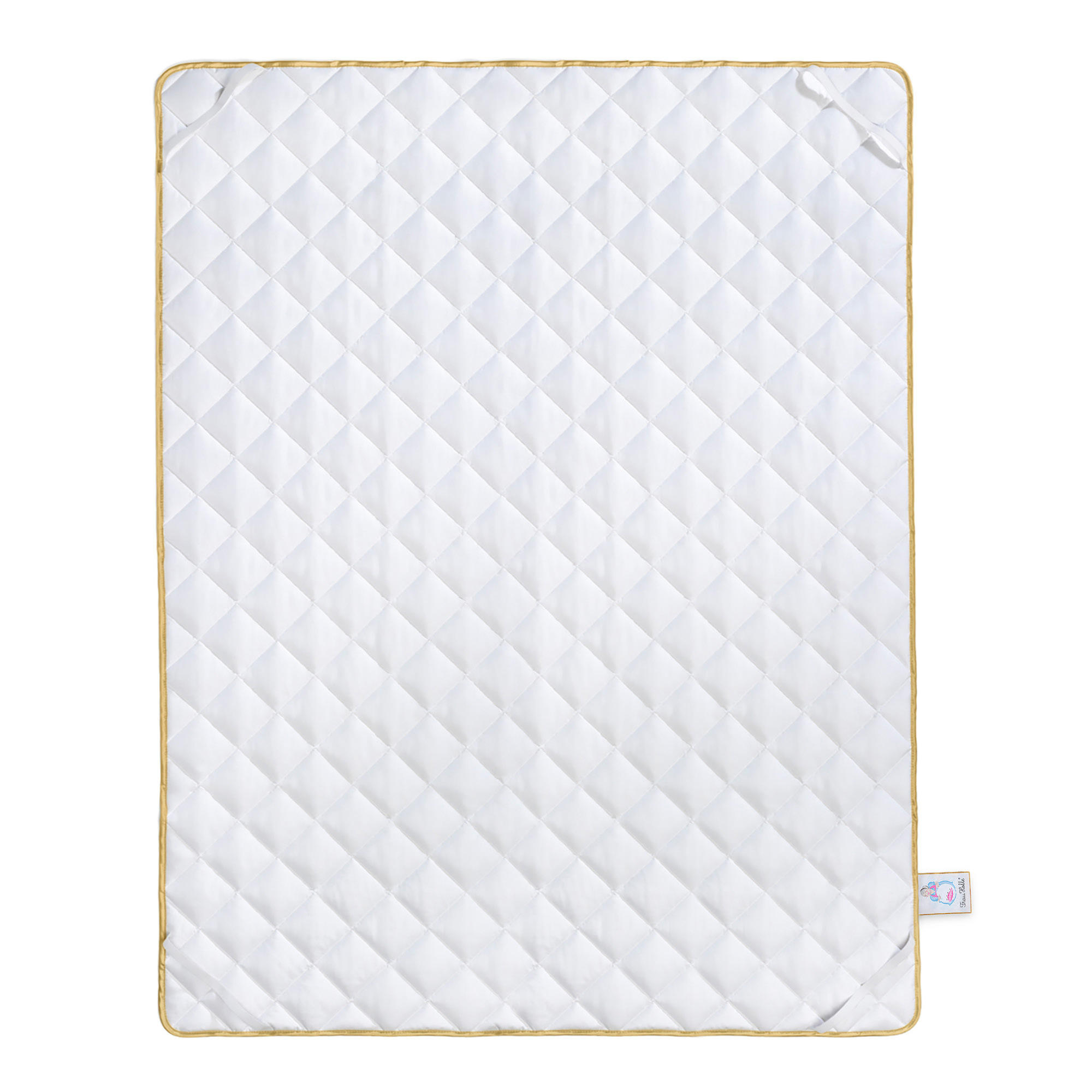 MATRATZENAUFLAGE PREMIUM Baumwolle leicht - Weiß, Naturmaterialien/Textil (160/200cm) - Frau Holle