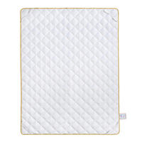 MATRATZENAUFLAGE PREMIUM Baumwolle leicht - Weiß, Naturmaterialien/Textil (160/200cm) - Frau Holle