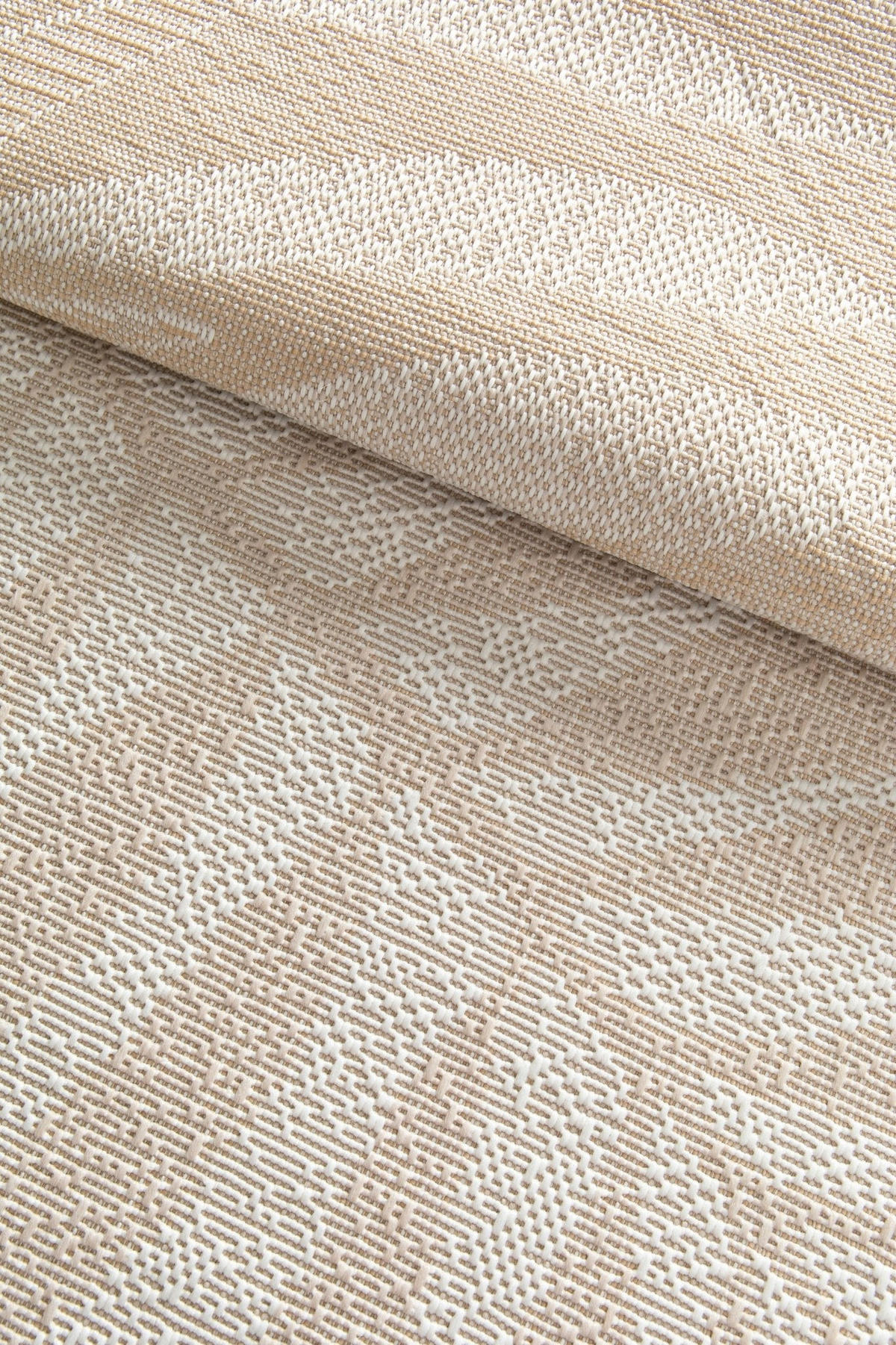 DESIGN Teppich für Innen und Außen beige - Beige, Textil (120/170cm) - AFK Living