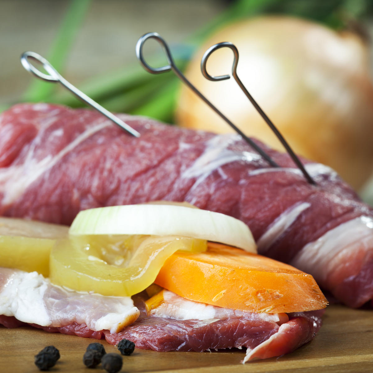 50XROULADENNADELN - Silberfarben, Metall (11cm) - Relaxdays