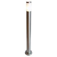 WEGELEUCHTE Nova Silber - Silberfarben/Weiß, Metall (3.75/3.75/110cm) - click-licht