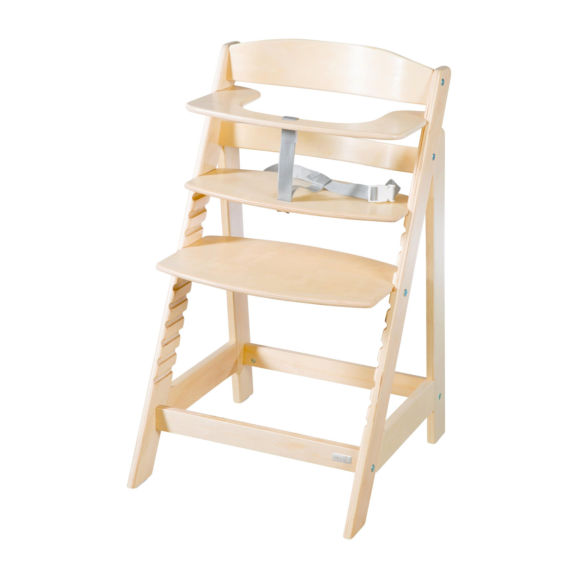 KINDERHOCHSTUHL Sit Up Flex Natur - Naturfarben, Holzwerkstoff (44.5/80/54cm) - Roba