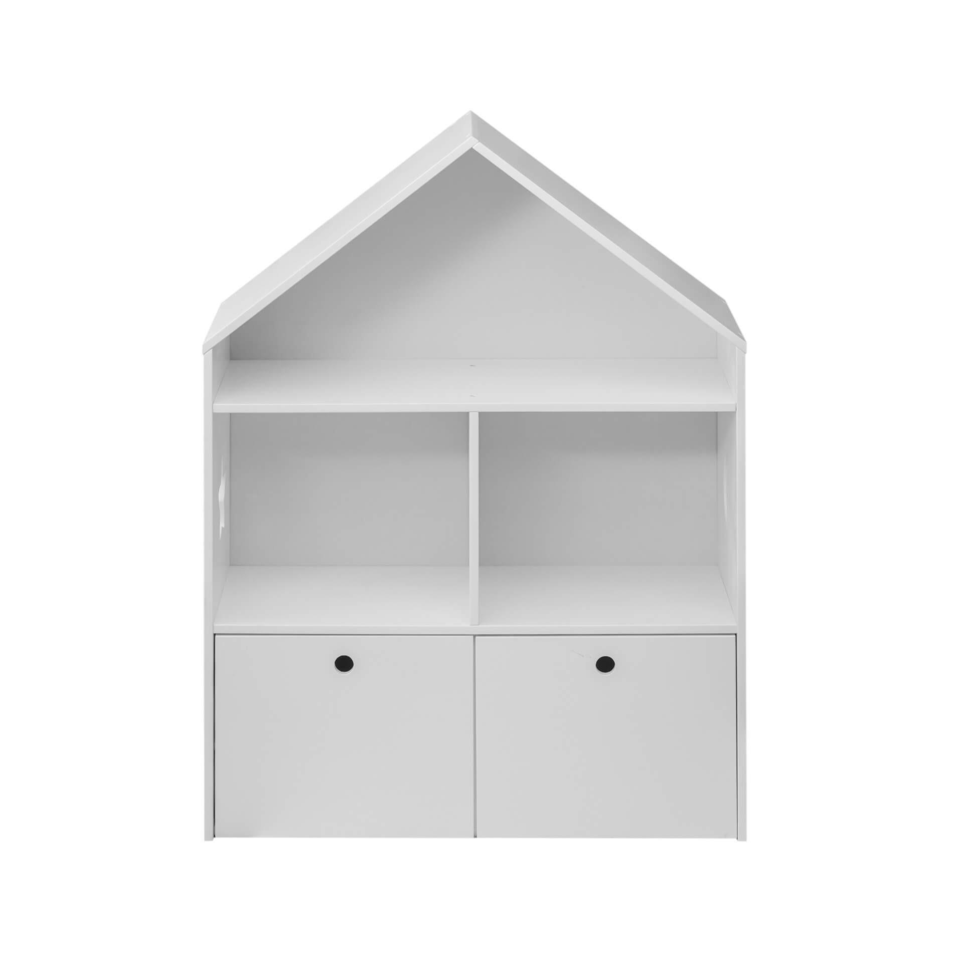 Mobili Rebecca Kinderbuchregal Weiß 30x97x73 cm