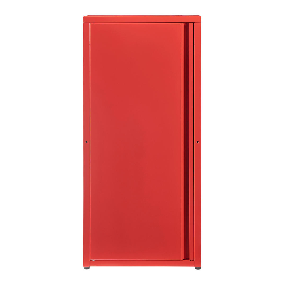 AKTENSCHRANK Burlöv - Rot, Metall (40/88/35cm) - [en.casa]