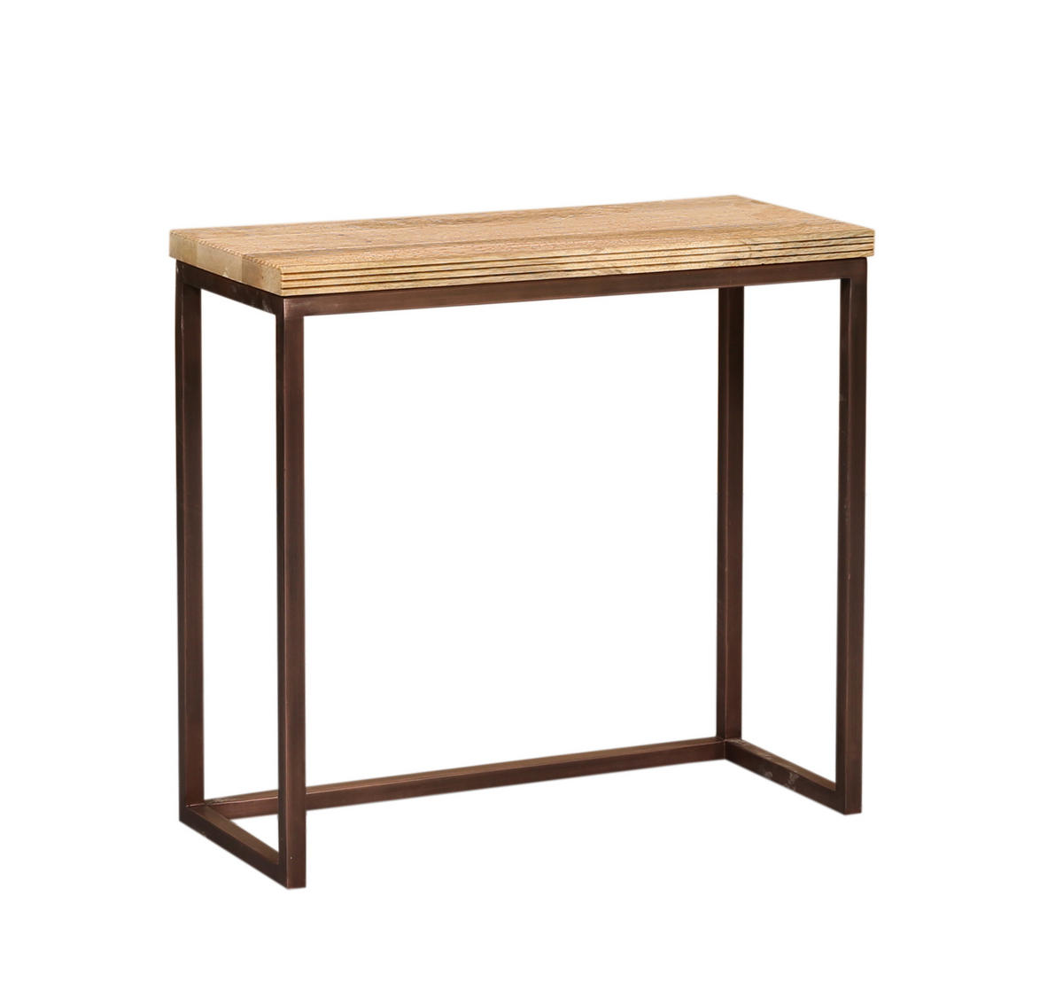 BEISTELLTISCH Zoah Braun 70/29/65cm 3er-Set - Braun, Metall (70/29/65cm) - PTMD Collection