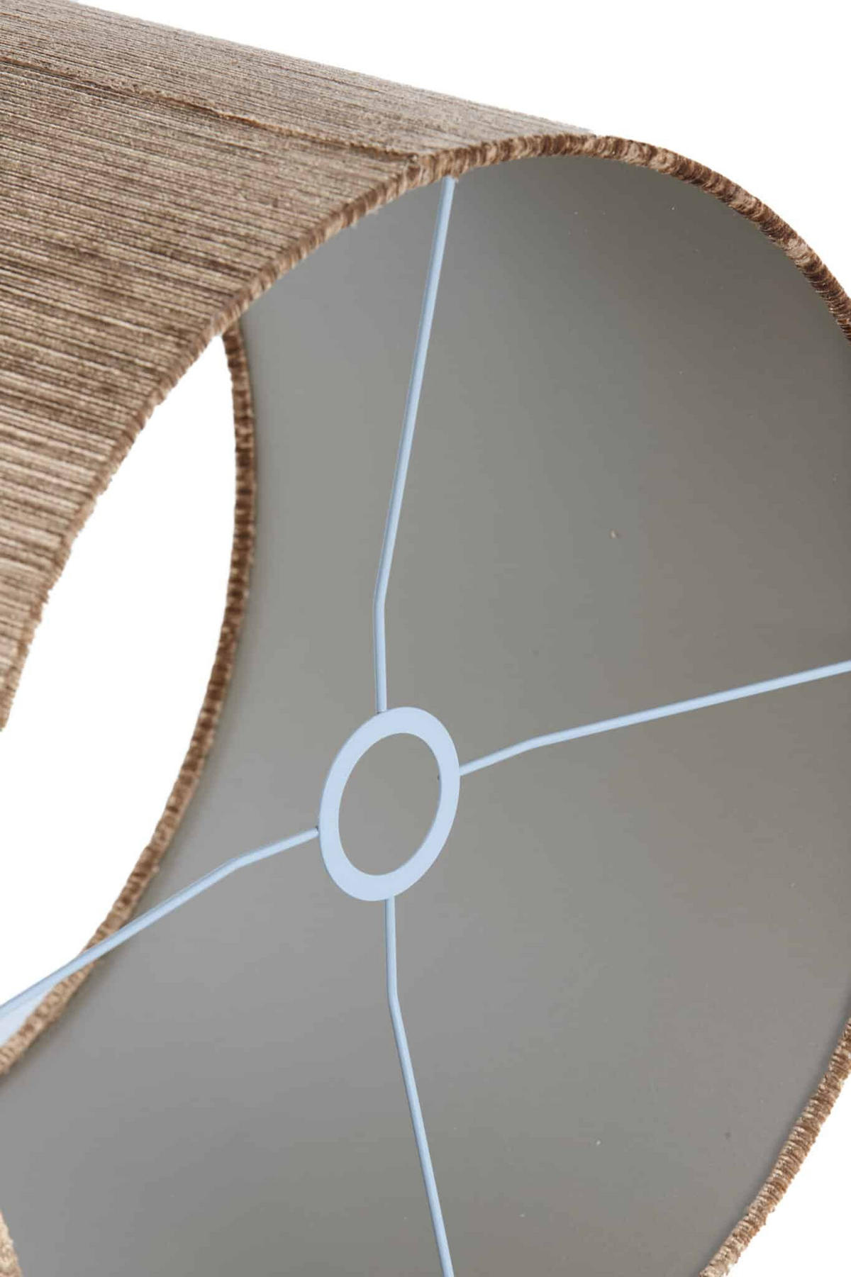 LAMPENSCHIRM Flair Braun 25/25/18 cm - Braun, Textil (25/25/18cm) - Light & Living