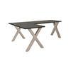 ECKSCHREIBTISCH Ede 2 230 x 160 x 75 Computertisch Eiche sägerau/Graphit - Grau, Holz (230/160/75cm) - 58aufmkessel