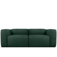 2-SITZER SOFA BUFFO, Dunkelgrün - Dunkelgrün, Holz/Holzwerkstoff (210/73/96cm) - KONSIMO®