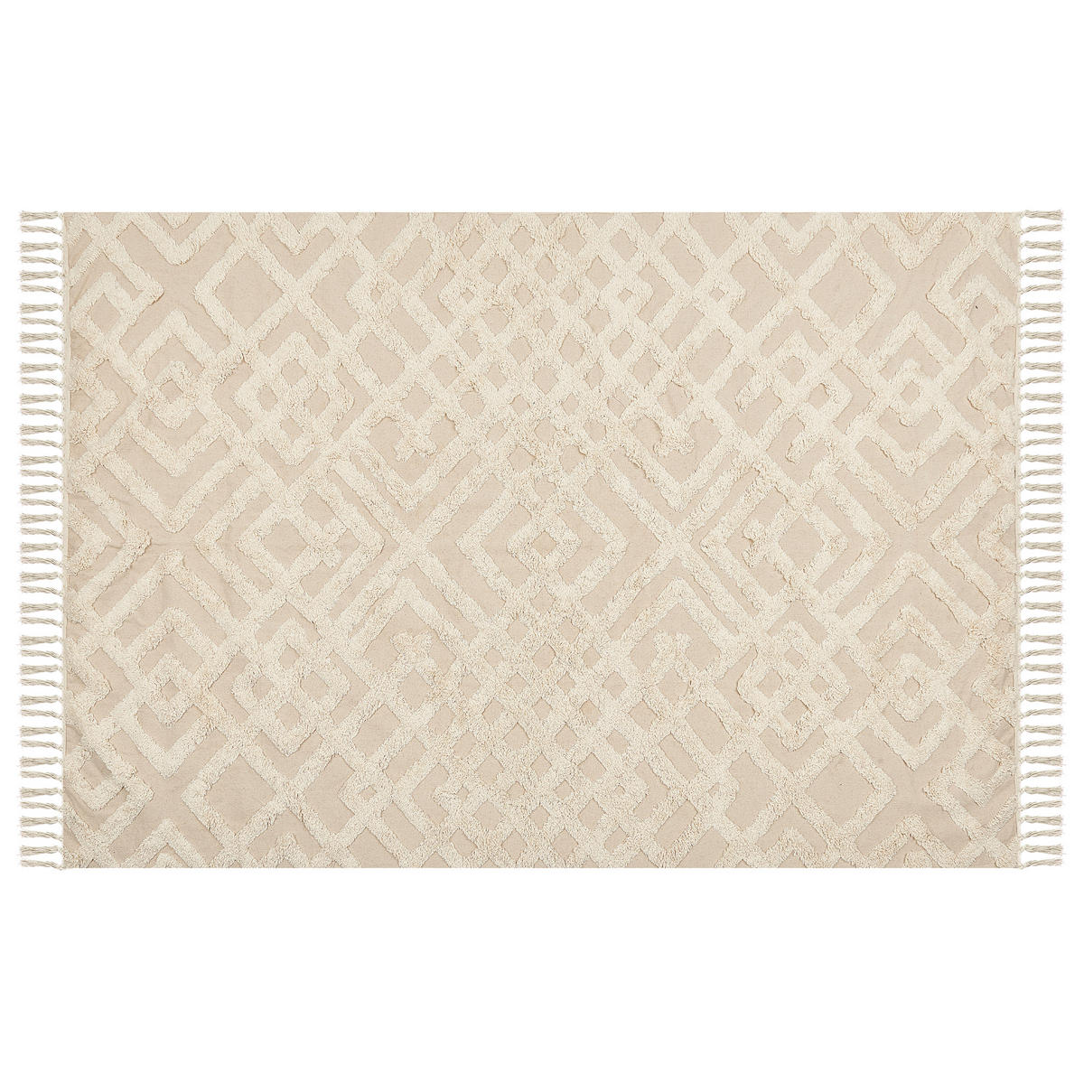 KURZFLOR-TEPPICH Ardahan 200/140 cm - Beige, Textil (140/200cm) - Beliani