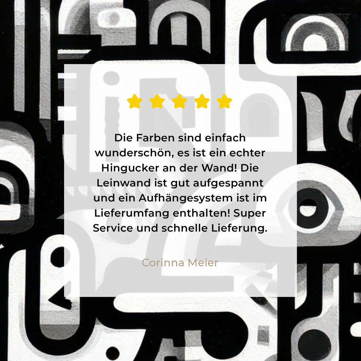 LEINWANDBILD Symbole - Abstrakt - Grafik - Schwarz Wandbilder 80x60 cm - Schwarz, Textil (80/60cm) - MuchoWow