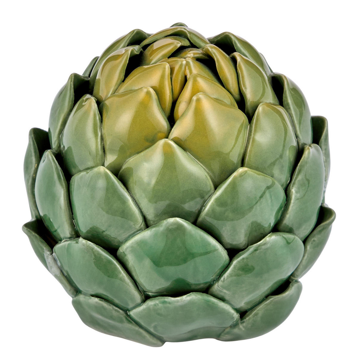 DEKOFIGUR Artichocke - Grün, Keramik (11/11/11cm) - Butlers