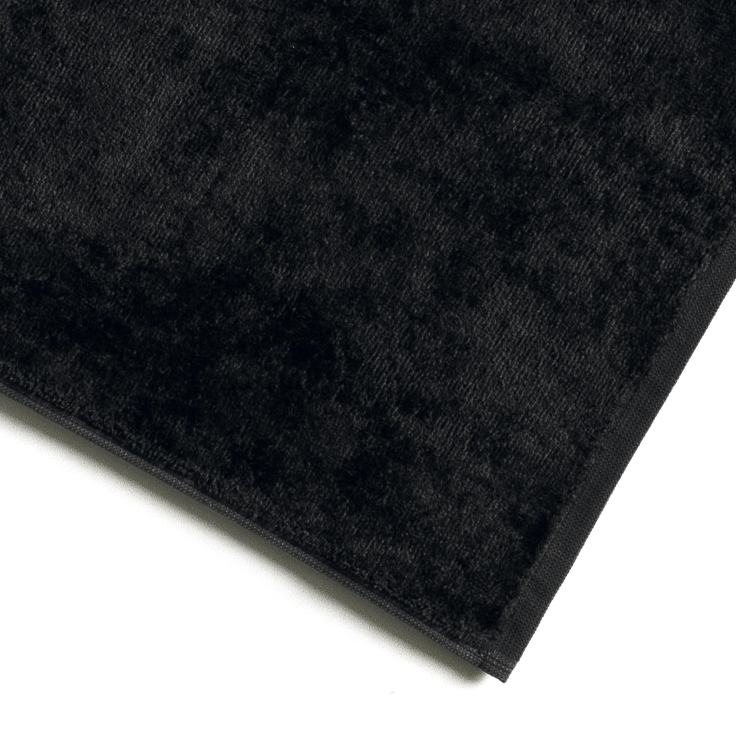 BADEMATTE BAMBOO LUXE - Schwarz, Textil (50/80cm) - MÖVE