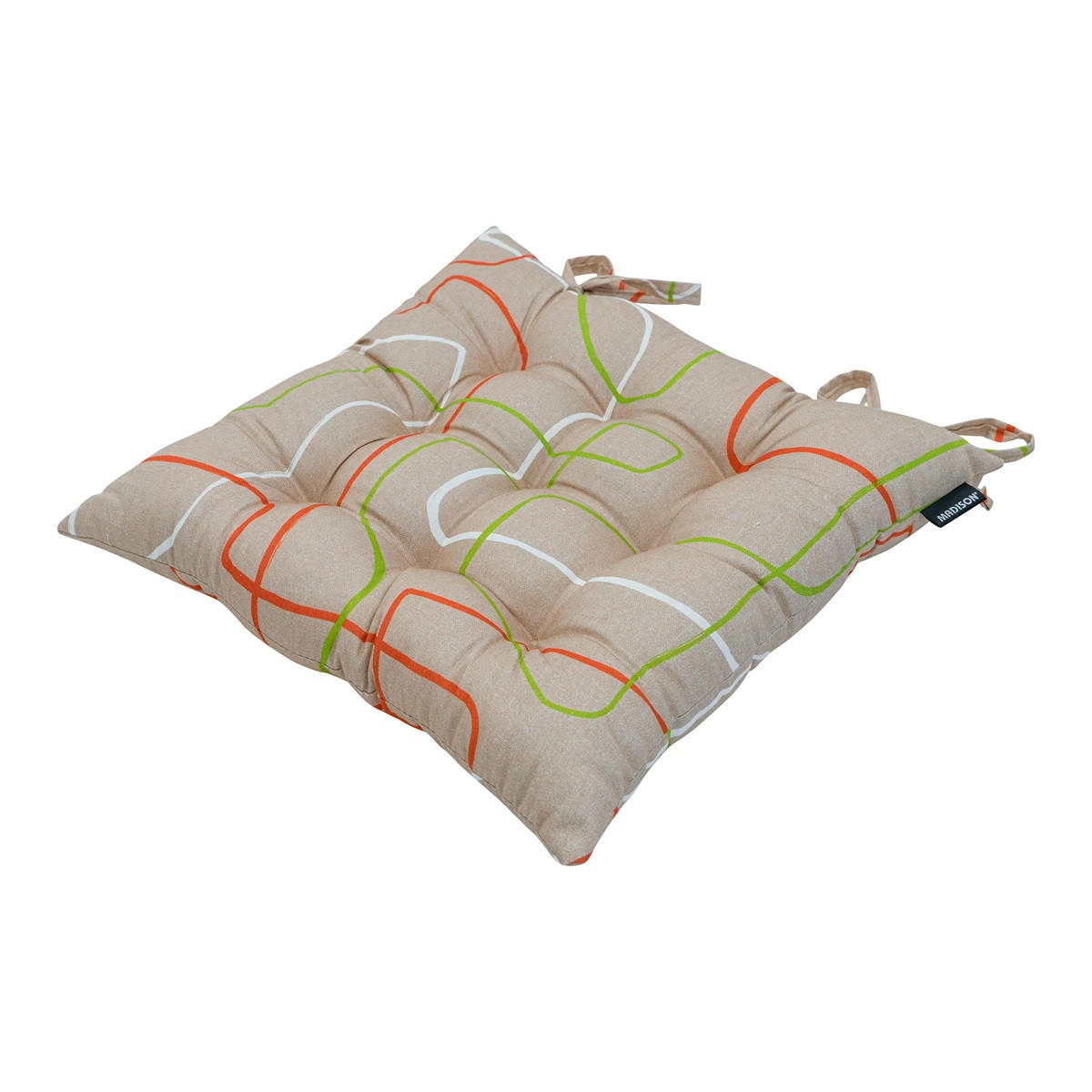 SITZKISSEN Joah 46/46 cm 4er-Set - Rot, Textil (46/8/46cm) - Madison