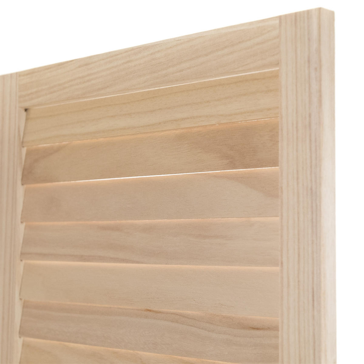 RAUMTEILER Cottage 3-tlg. Holz natur - Naturfarben, Holz (120/170/3cm) - DESIGN DELIGHTS