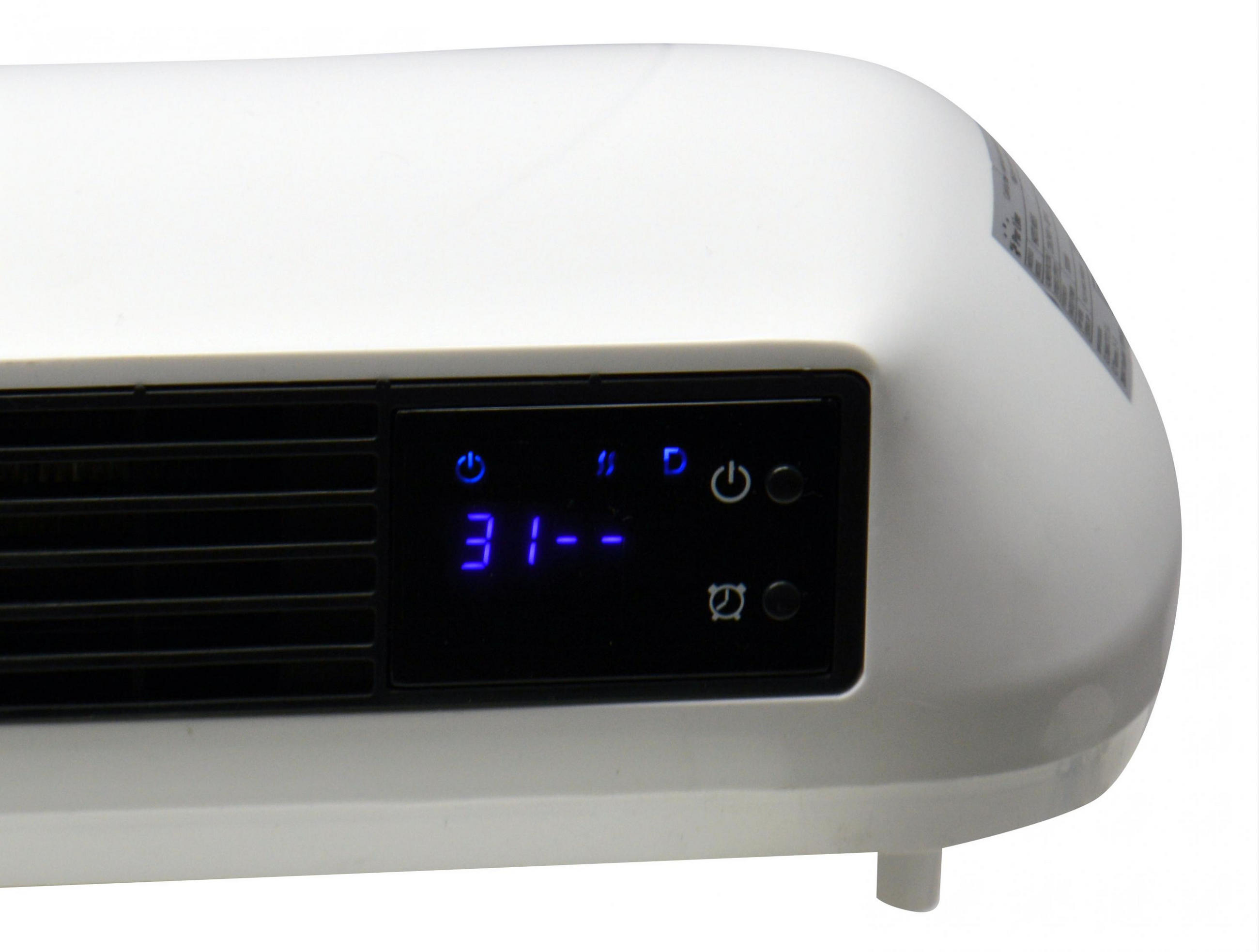 SPLIT-WANDHEIZUNG Weiß mit Fernsteuerung und Programmierung 2000 W - Weiß, Kunststoff (50/14/19cm) - Purline