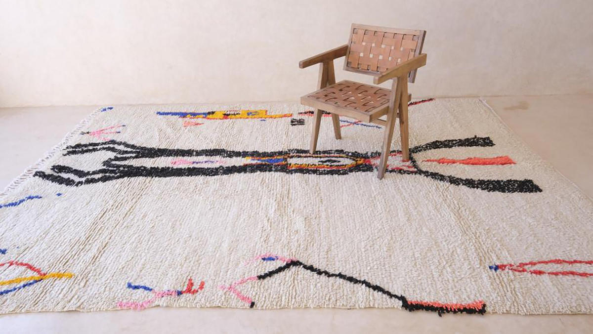 BERBERTEPPICH aus reiner Wolle 233x 328 cm - Multicolor, Naturmaterialien (233/328cm) - AFK Living