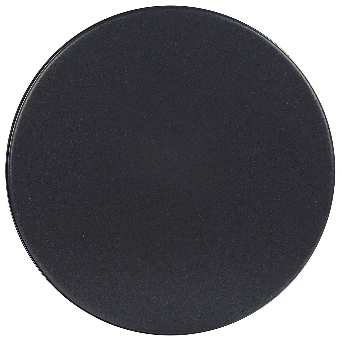 PFLANZENSTÄNDER Metall schwarz 28 cm Milea - Schwarz, Metall (28cm) - Beliani