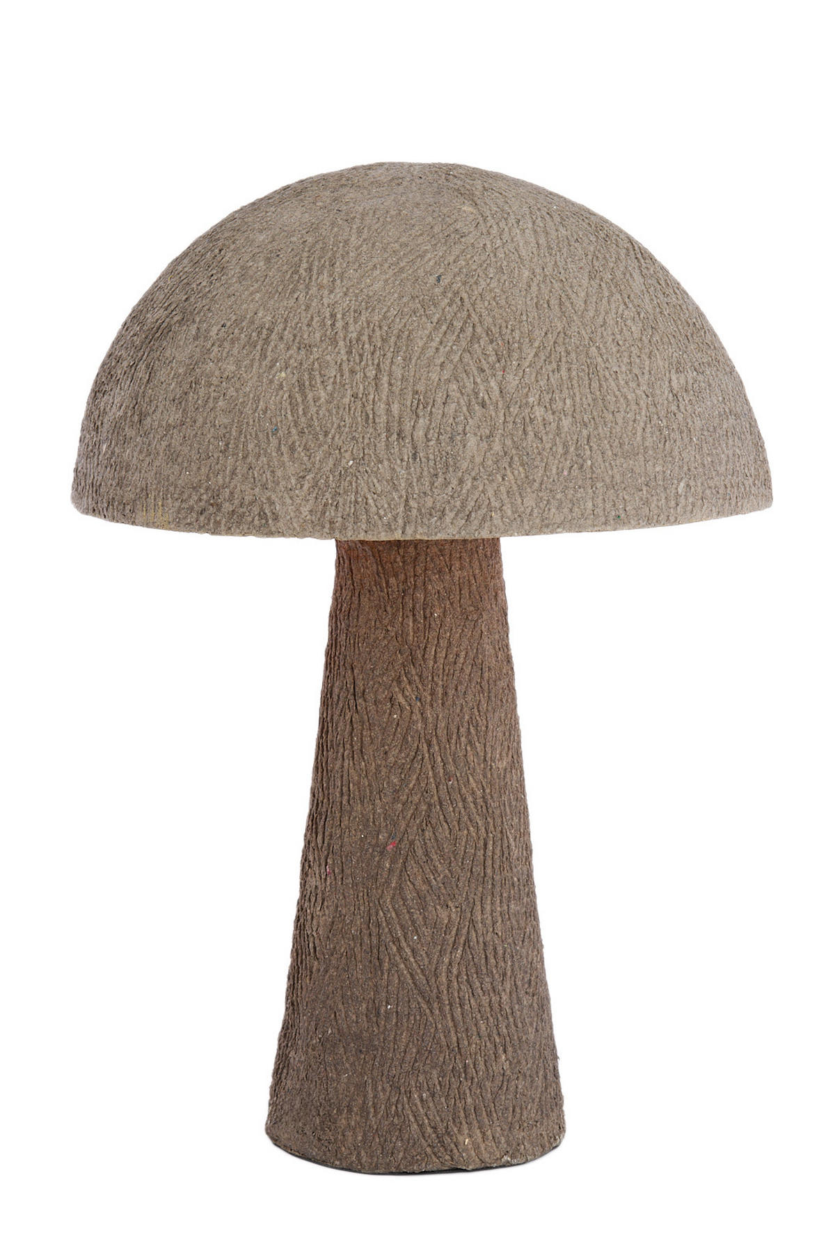 TISCHLAMPE Chirlo Grau Ø26/36 cm - Grau, Papier (26/26/36cm) - Light & Living