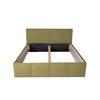 POLSTERBETT Dalas Gold 180 x 200 x 40 cm Stauraum ohne hydraulische Funktion Mit hochwertiger Matratze H2 (bis 100 kg) und Lattenrost - Goldfarben, Holz (180/200cm) - Halmon Schlafkomfort Betten 
