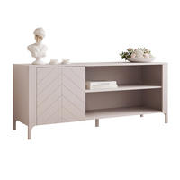 TV-LOWBOARD LORIEN stehend, 135 cm Kaschmir - Kaschmir, Holzwerkstoff/Metall (135/57/40.5cm) - Idohome