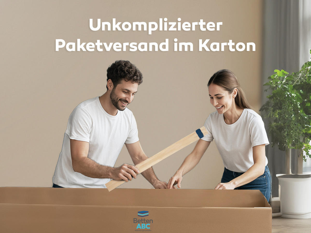 LATTENROST Superflex NV 7-Zonen zur Selbstmontage, Größe: 120x220 - Braun, Holz (120/220cm) - Betten-ABC