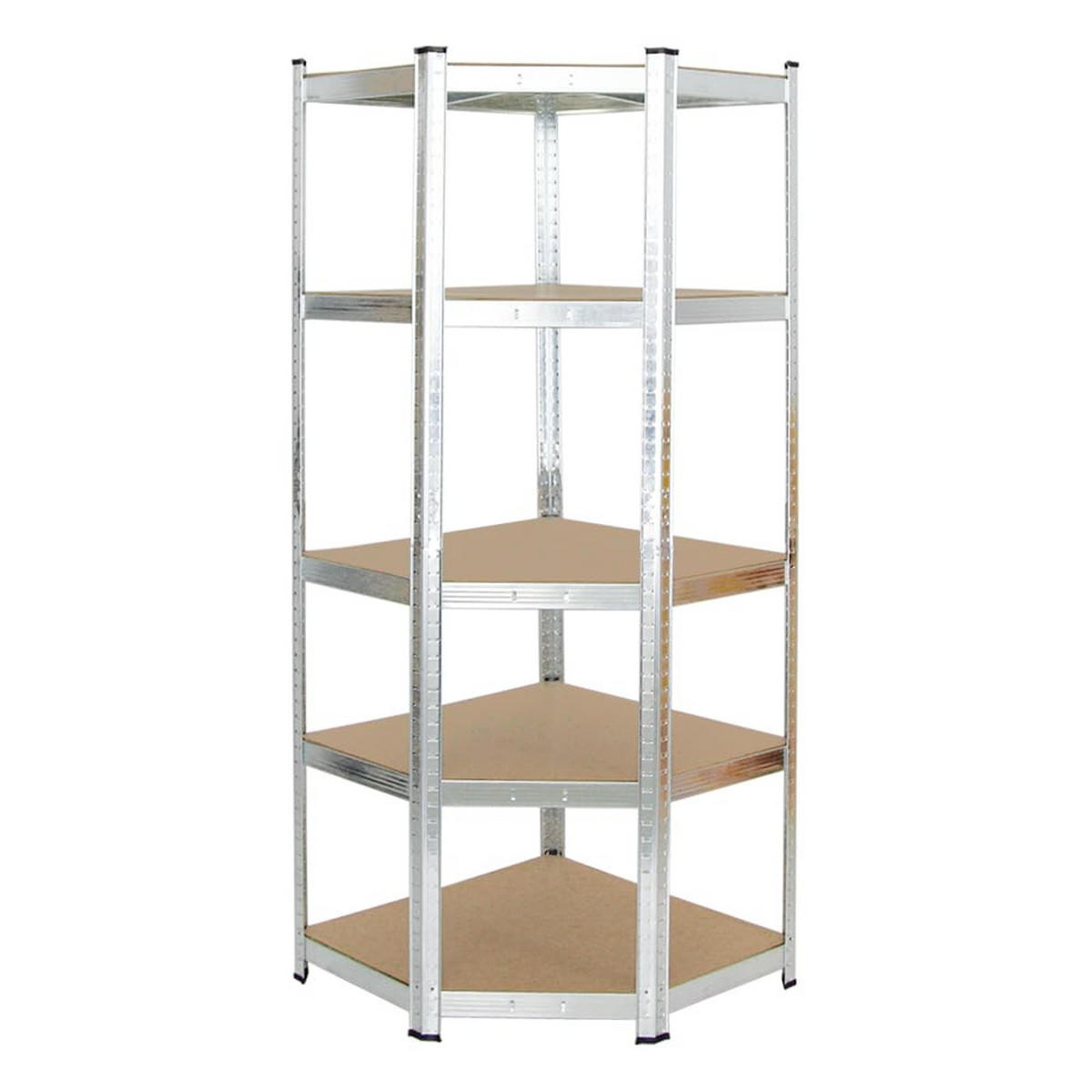ECKREGAL Ragnar 180x70x40 cm Fachlast 175 kg Verzinkt - Silberfarben, Metall (70/180/40cm) - PROREGAL