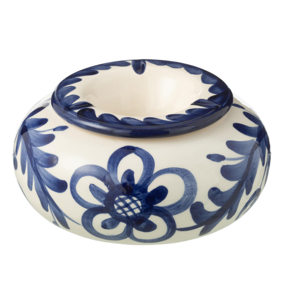 ASCHENBECHER GRANADA PATTERN - Töpferei - Blau - L - Multicolor, Keramik (14cm) - J-Line