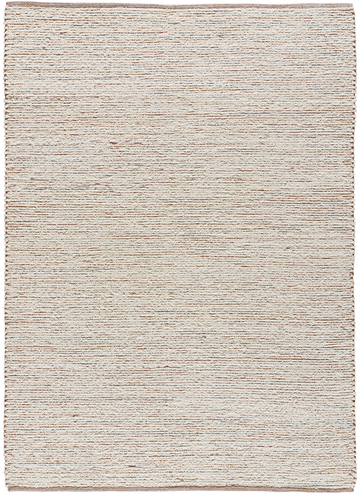 HANDWEBTEPPICH Creme Reimagine 120/170 cm - Creme, Naturmaterialien/Textil (120/170cm) - Atticgo