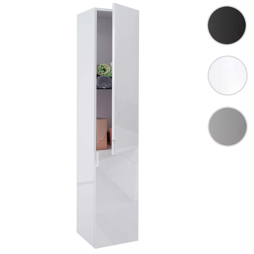 Thumbnail - MCW Hängeschrank, Weiß, Holz, 30x150x30 cm, Badezimmer, Badezimmerschränke, Hängeschränke