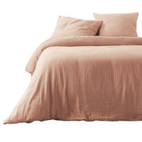 BETTWÄSCHE Angelia 240/220 cm - Rosa, Naturmaterialien (220/240cm) - Douceur d´intérieur