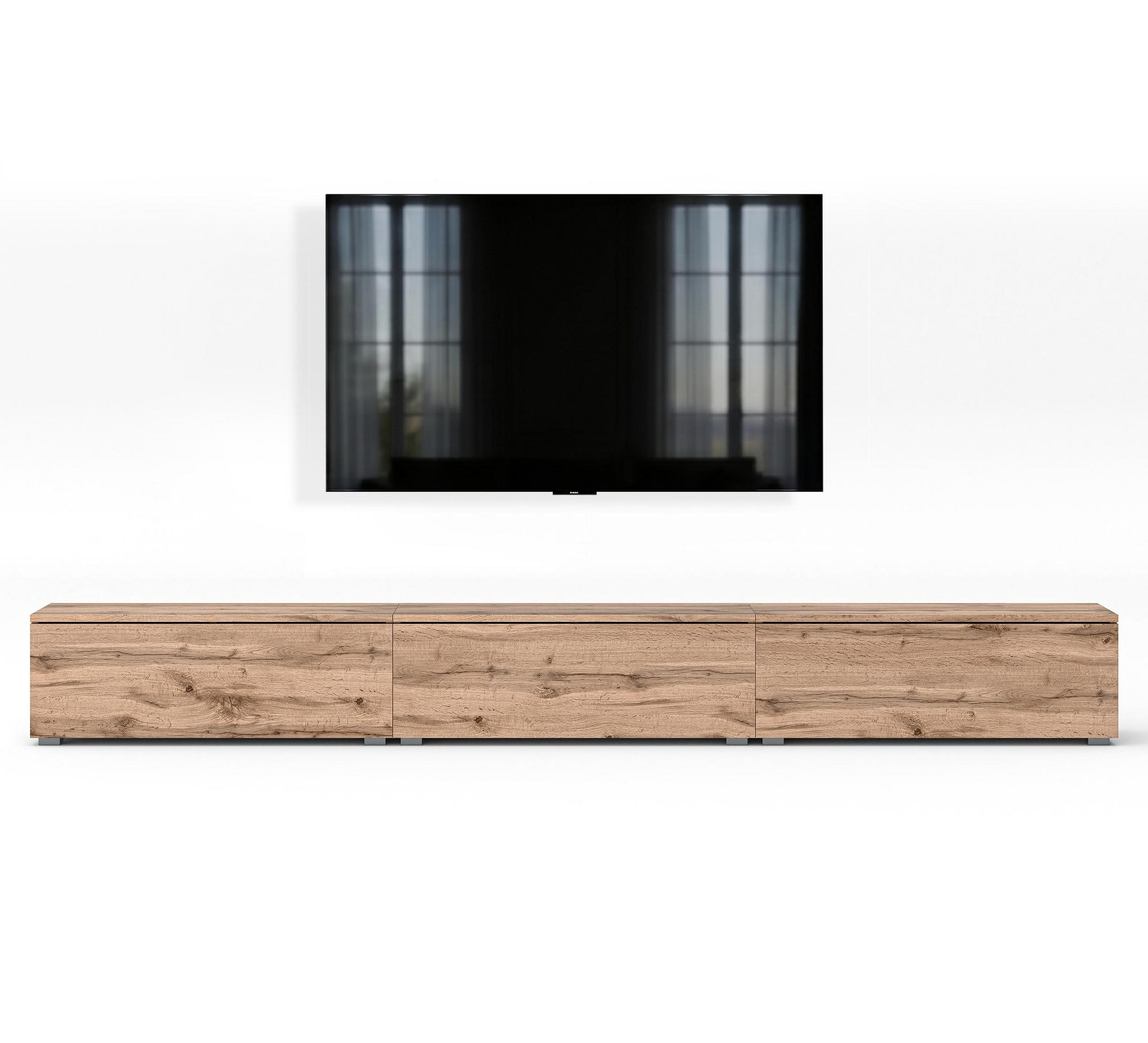 AX Living Lowboard Braun 300x36.5x32 cm