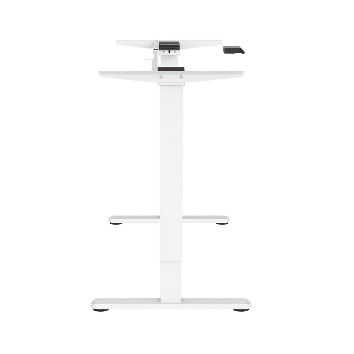 SCHREIBTISCHGESTELL Dobon Weiß - Weiß, Metall (58.5/140/120cm) - SVITA