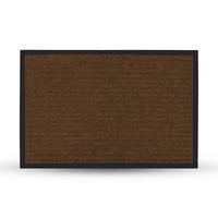 FUSSMATTE Braun 40x60 cm - Braun, Kunststoff (40/60cm)