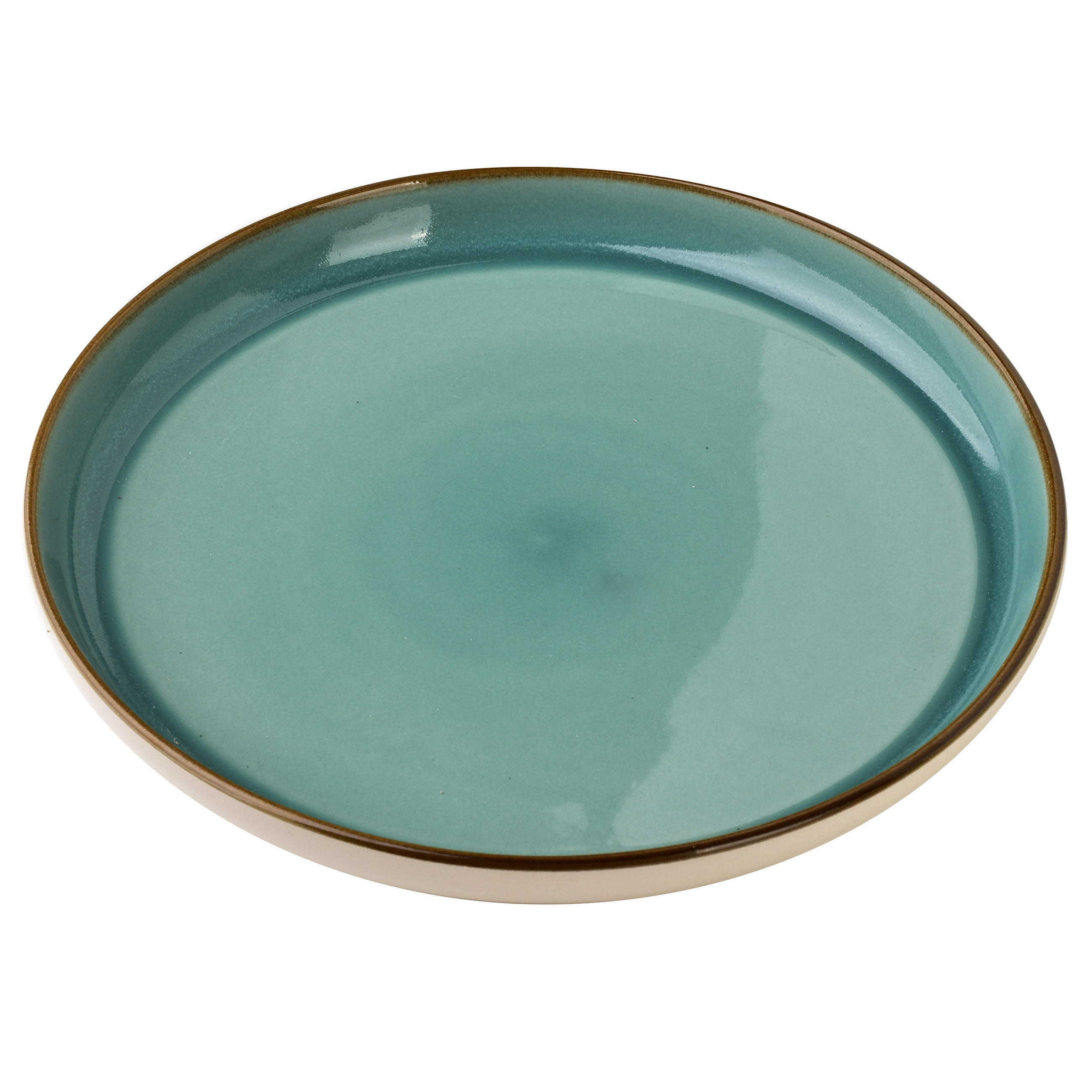 ESSTELLER Basic Nature Keramik - Türkis, Keramik (26/26/3cm) - Mondex