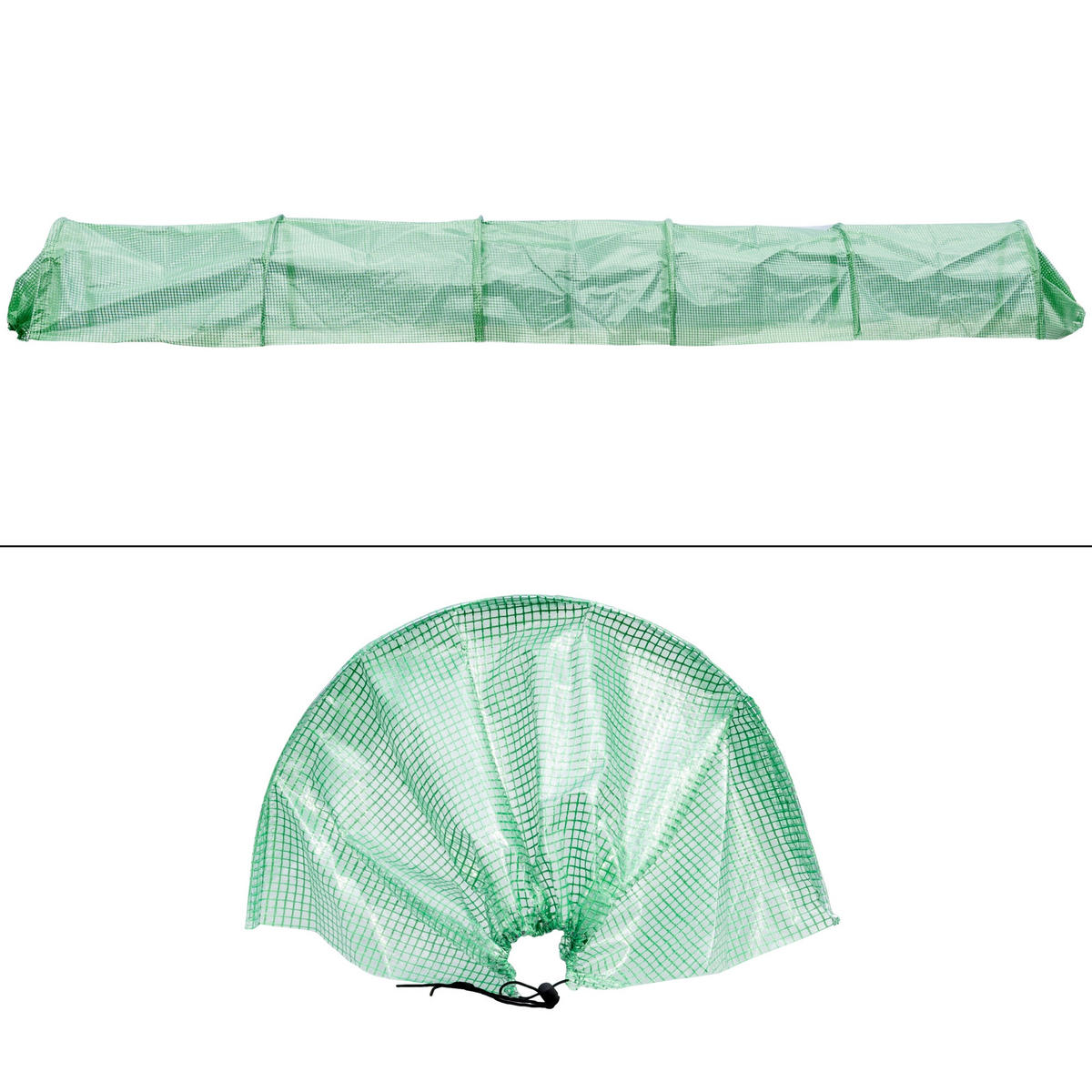 FOLIENTUNNEL - Grün, Kunststoff (55/35/300cm)