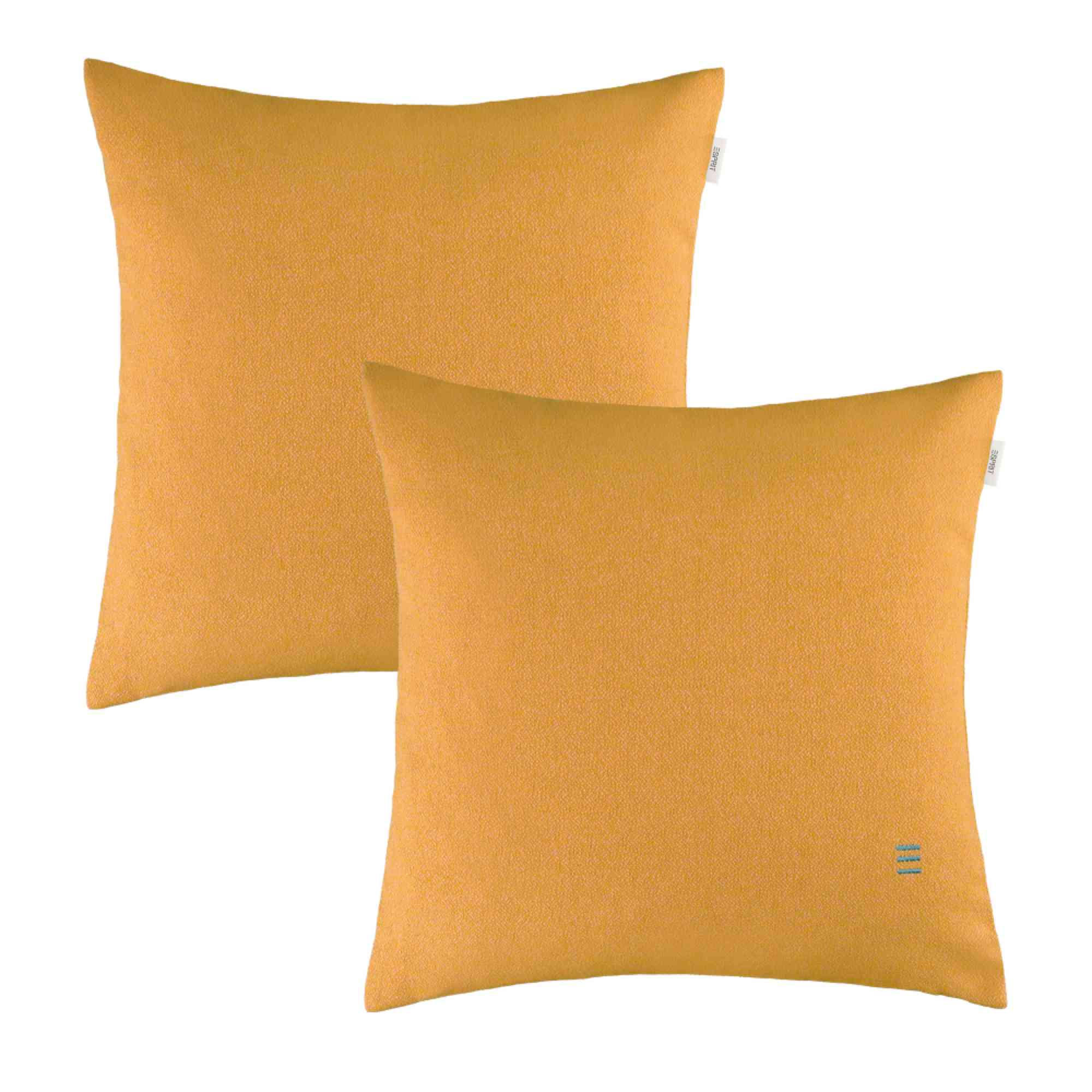 ZIERKISSENHÜLLE DEKOKISSENHÜLLE FUN 2er Set - Gelb, Textil (45/45cm) - Esprit