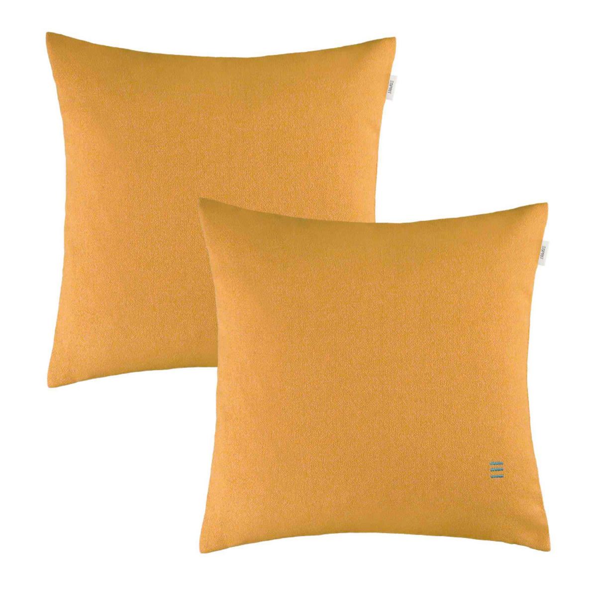 ZIERKISSENHÜLLE DEKOKISSENHÜLLE FUN 2er Set - Gelb, Textil (45/45cm) - Esprit