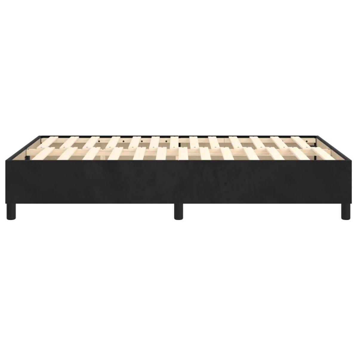POLSTERBETT Rackley 120/203 cm - Schwarz, Holzwerkstoff (120/200cm) - Nettlife