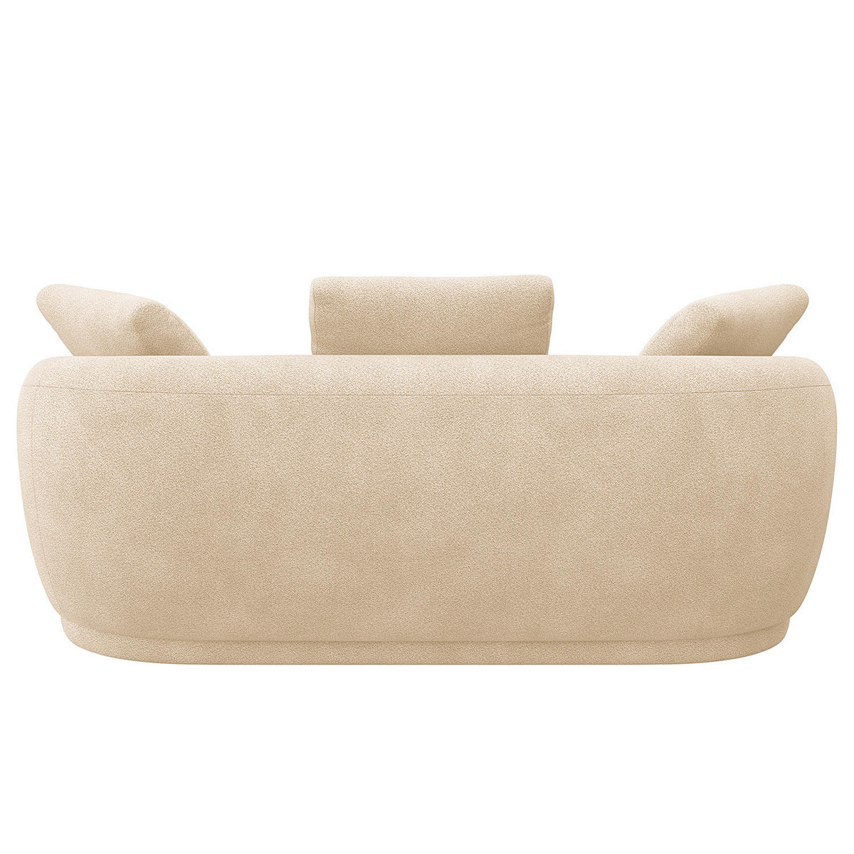 2,5-SITZER SOFA - Beige, Textil (186/74/102cm) - home24